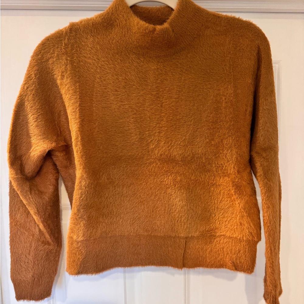 Bailey 44 Women's Mock Neck Sweater in Rich Tan